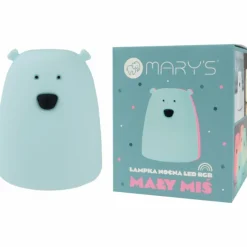 Hot Mary's Petite veilleuse Ours S Bleue