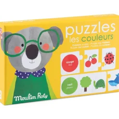 Petits puzzles Les couleurs|Moulin Roty Clearance