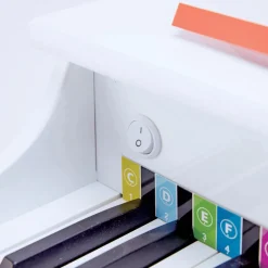Hot Hape Piano à queue électronique Deluxe blanc