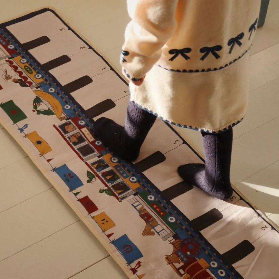 Piano textile d'apprentissage pour enfant|Konges Slojd Online
