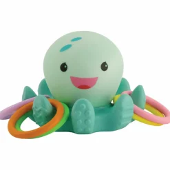 Pieuvre de bain lumineuse avec anneaux|Infantino