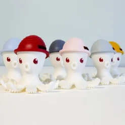 Pieuvre de dentition 3D Monbella rose pâle|Baby to Love Online