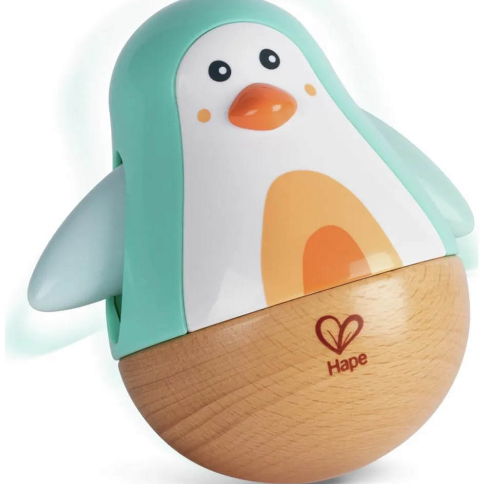Pingouin culbuto Turquoise|Hape