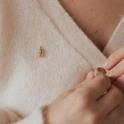 Pins personnalisable (plaqué or jaune)|Mon Petit Poids Best