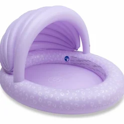 Hot Swim Essentials Piscine enfant avec auvent Léopard lila (100 cm)