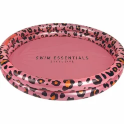 New Swim Essentials Piscine enfant Léopard rose et doré (100 cm)