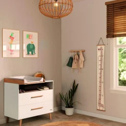 Plan à langer pour commode matelas pois beige|Micuna Best