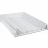 Clearance Micuna Plan à langer pour commode blanc matelas étoiles gris