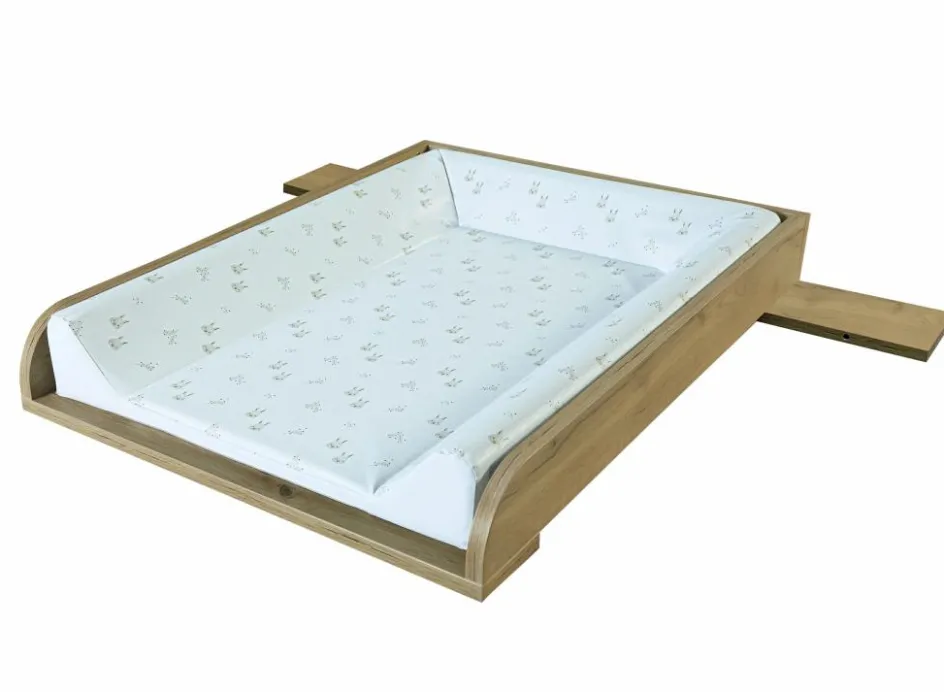 Outlet Micuna Plan à langer pour commode Martha finition chêne matelas lapins