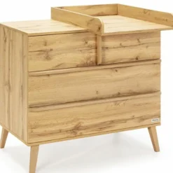 Outlet Micuna Plan à langer pour commode Martha finition chêne matelas lapins