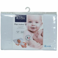 Plan incliné 10° éponge (pour lit 60 x 120 cm)|Candide Online