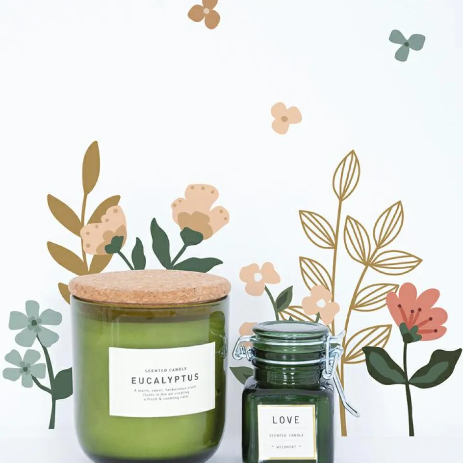 Planche de stickers A3 Colorful Flowers|Lilipinso Best