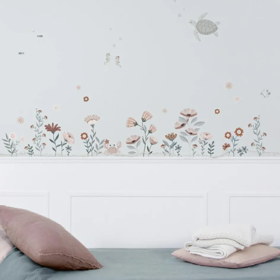 Best Lilipinso Planche de stickers A3 Ocean flowers