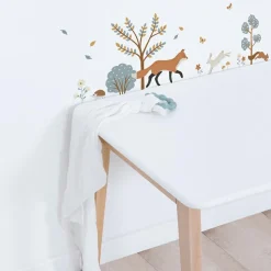 Planche de stickers A3 renard Woodland Animals|Lilipinso Outlet