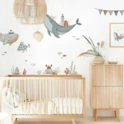 New Lilipinso Planche de stickers Décor L Fonds marins