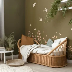 Discount Lilipinso Planche de stickers Décor L Champs de fleurs et insectes