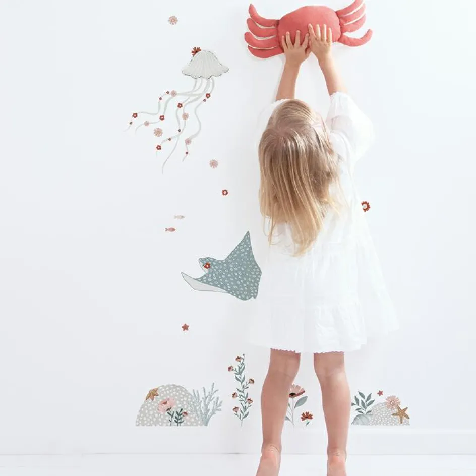 Sale Lilipinso Planche de stickers Under the sea (90 x 64 cm)