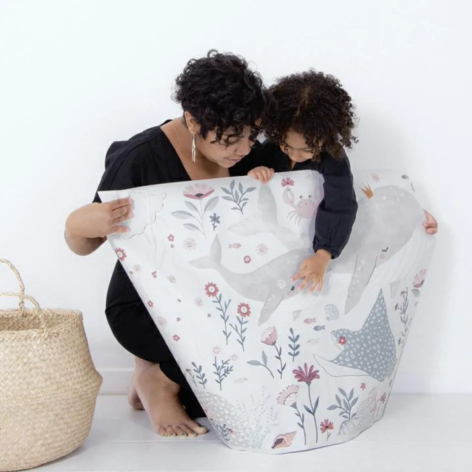 Sale Lilipinso Planche de stickers Under the sea (90 x 64 cm)