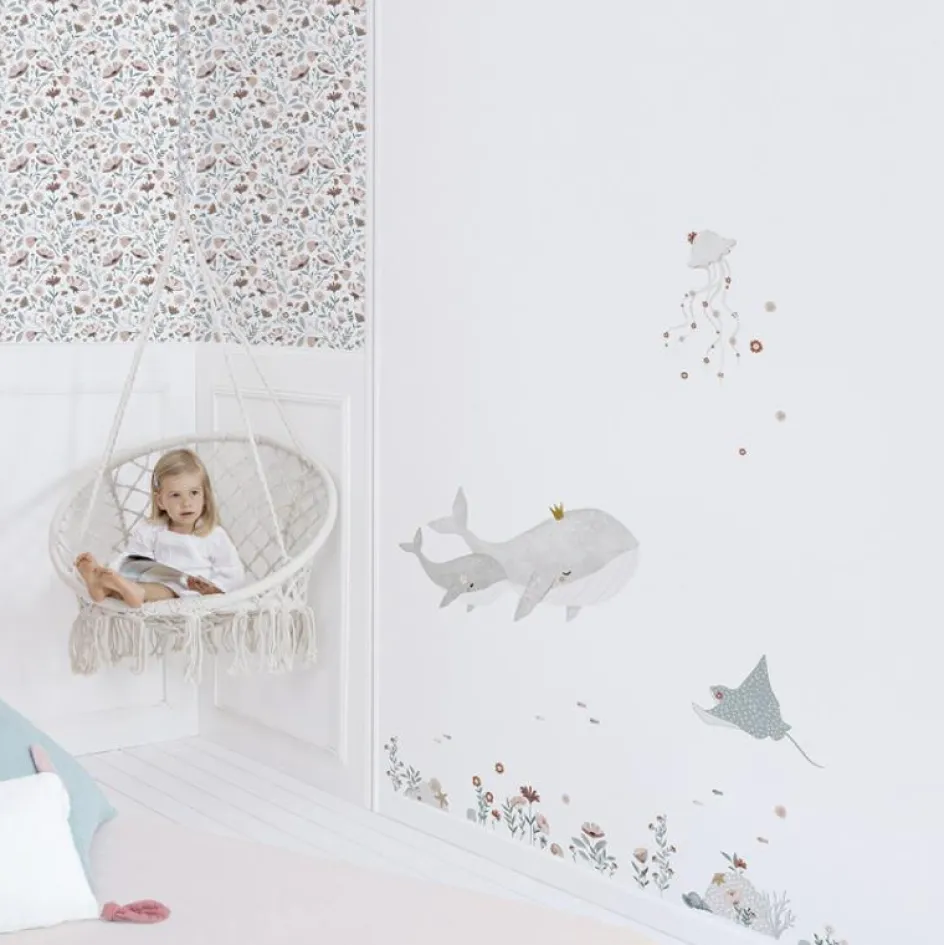 Sale Lilipinso Planche de stickers Under the sea (90 x 64 cm)