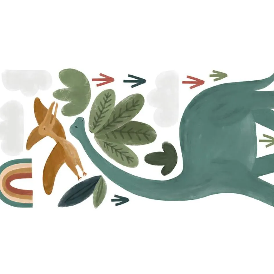 Planche de stickers XL Dino Wonders (130 x 34 cm)|Lilipinso Clearance