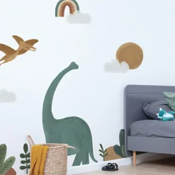 Planche de stickers XL Dino Wonders (130 x 34 cm)|Lilipinso Clearance