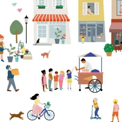 Best Mimi'lou Planche easy stickers Mon village