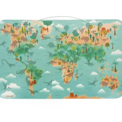 Clearance Janod Planisphère magnétique Dino (50 pièces)