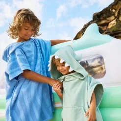 Poncho de plage vert monstre (3 ans et +)|Sunnylife Sale