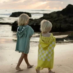 Poncho de plage vert monstre (3 ans et +)|Sunnylife Sale