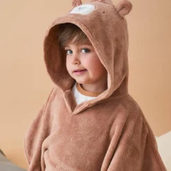 Poncho Little Bear en groloudoux (2-4 ans)|Noukie's Hot