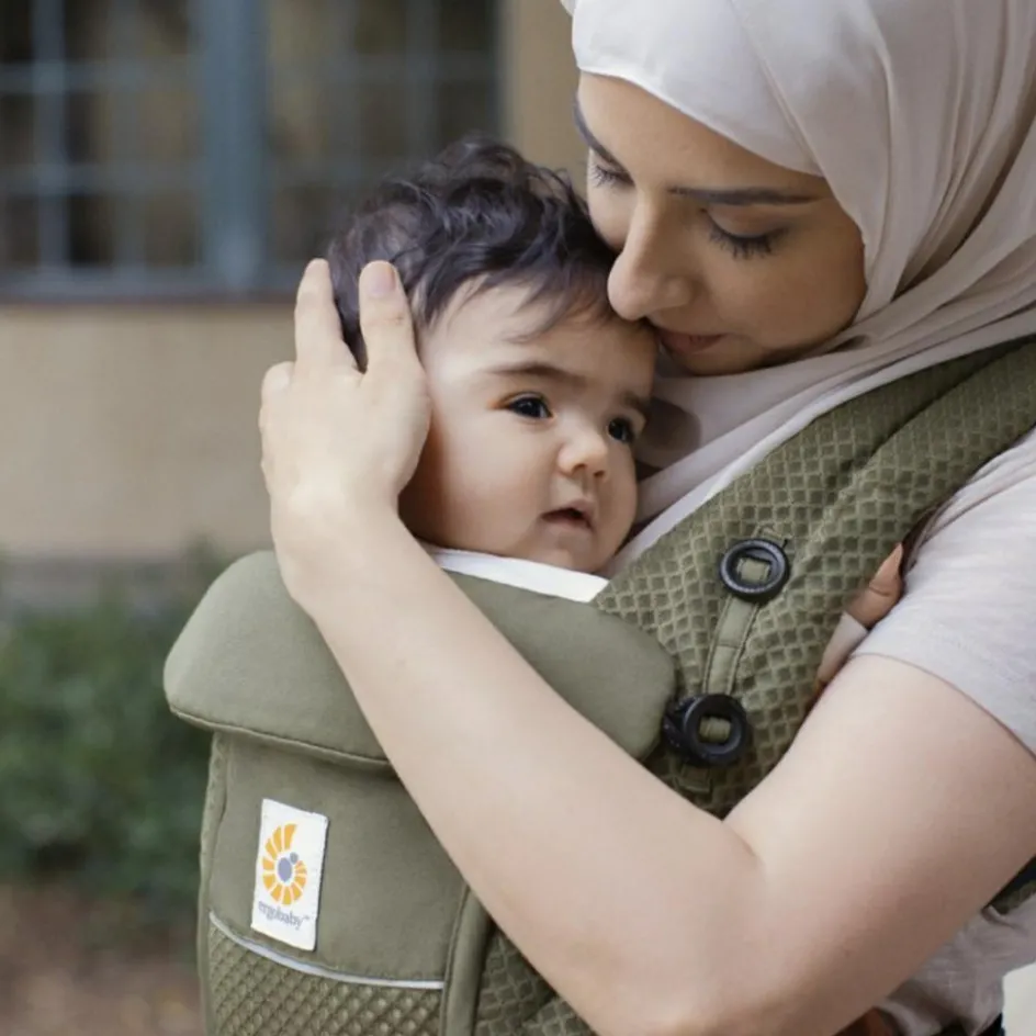 Porte bébé Adapt SoftFlex Mesh Olive Green|Ergobaby Hot