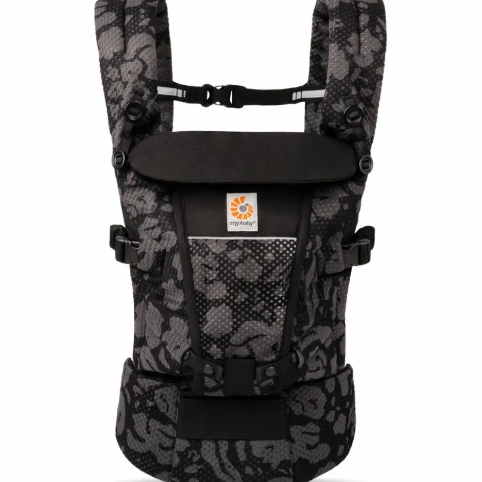 Ergobaby Porte bébé Adapt SoftFlex Mesh Fleurs noires