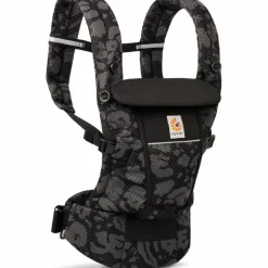 Ergobaby Porte bébé Adapt SoftFlex Mesh Fleurs noires