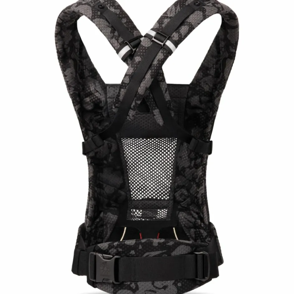 Ergobaby Porte bébé Adapt SoftFlex Mesh Fleurs noires