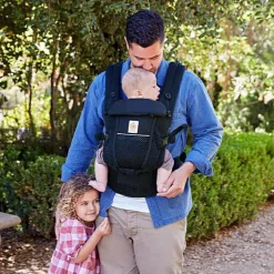Porte bébé Adapt SoftFlex Mesh Bleu nuit|Ergobaby Online