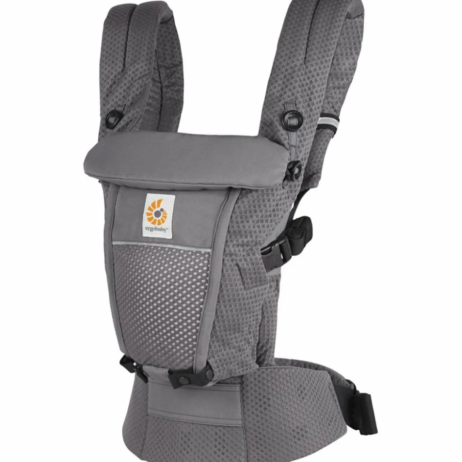 Ergobaby Porte bébé Adapt SoftFlex Mesh Gris anthracite