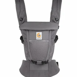 Ergobaby Porte bébé Adapt SoftFlex Mesh Gris anthracite