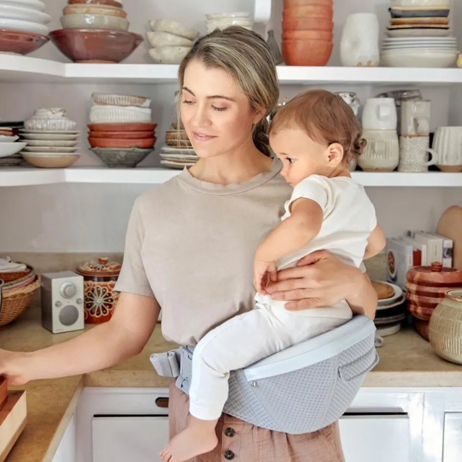 Clearance Ergobaby Porte bébé enfant Alta Hip Gris Clair