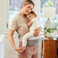 Clearance Ergobaby Porte bébé enfant Alta Hip Gris Clair