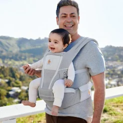 Clearance Ergobaby Porte bébé enfant Alta Hip Gris Clair