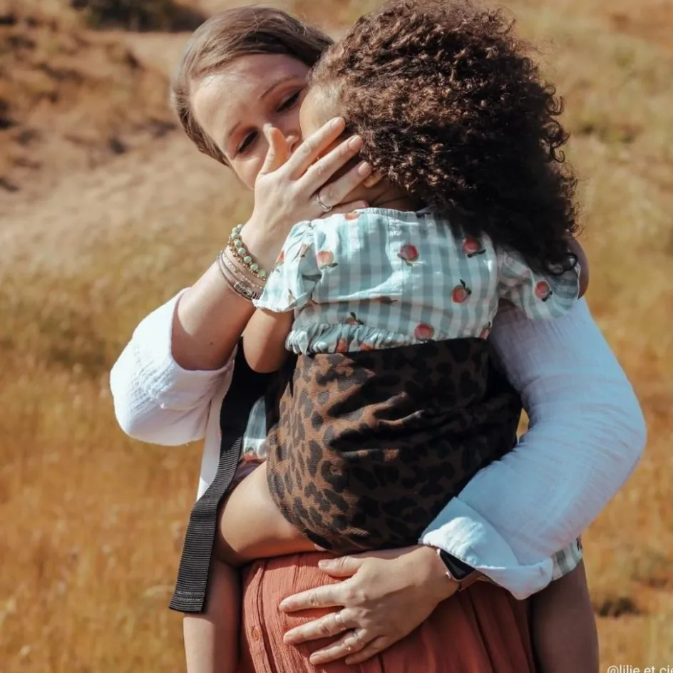 Porte bébé enfant Brown Leopard|Wildride Outlet