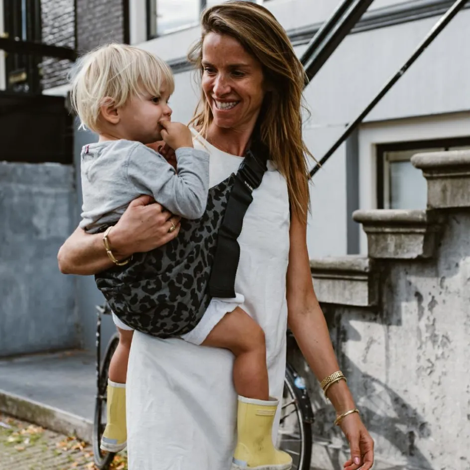 Porte bébé enfant Grey Leopard|Wildride Online