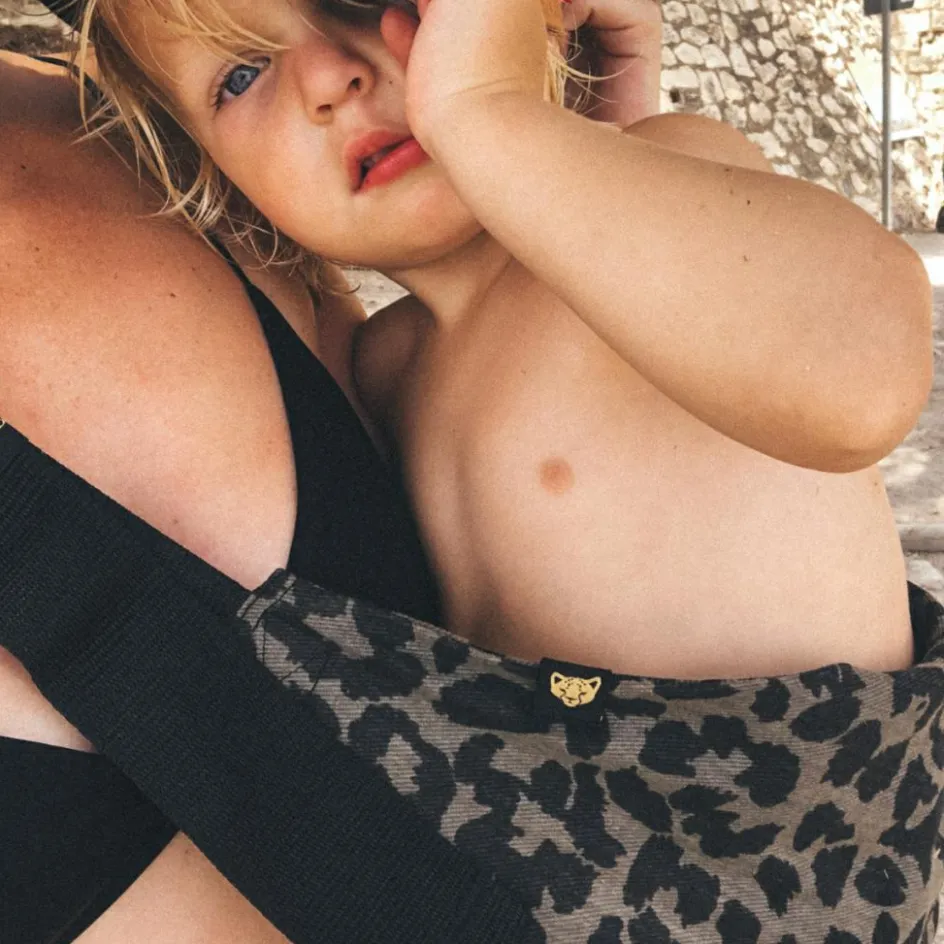 Porte bébé enfant Grey Leopard|Wildride Online