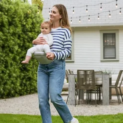 Ergobaby Porte bébé enfant Lift Hip Gris Clair