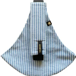 Porte bébé enfant Light Denim Stripe|Wildride Sale