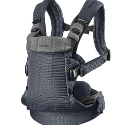 Porte bébé Harmony tissu Mesh 3D gris anthracite|BabyBjörn Discount