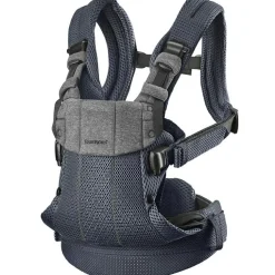 Porte bébé Harmony tissu Mesh 3D gris anthracite|BabyBjörn Discount