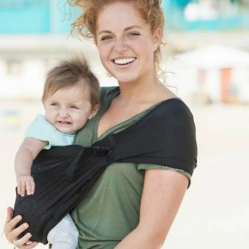 Porte bébé Mini Sling noir|Minimonkey Online
