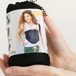 Porte bébé Mini Sling noir|Minimonkey Online