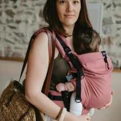 Hot NéoBulle Porte bébé Néo+ Acajou préformé by V2